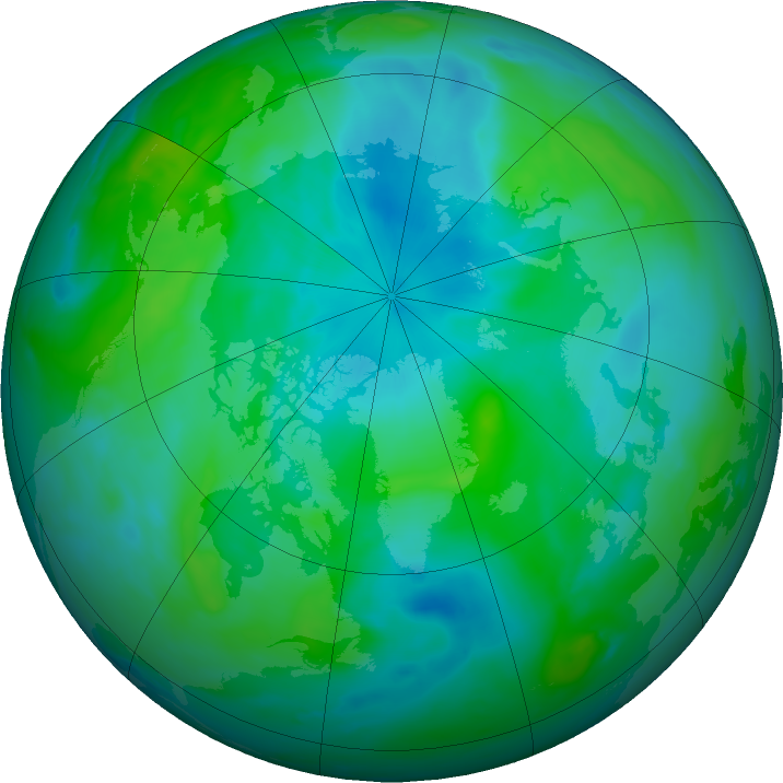 Arctic ozone map for 11 September 2021